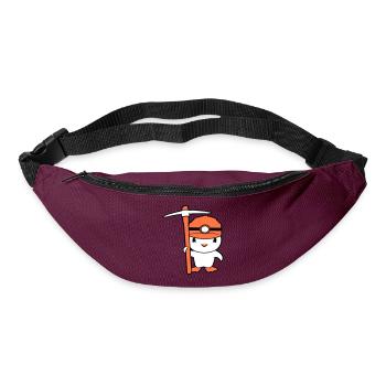 Duck Miner Pickaxe Helmet Lamp Miner - Bum bag - burgundy - Front