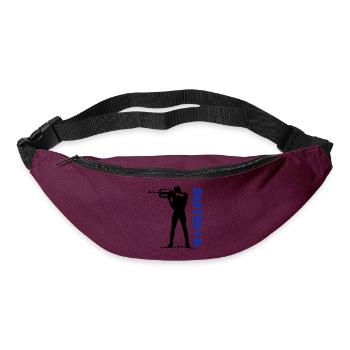 Biathlon - Gürteltasche - Burgunderrot - Vorne