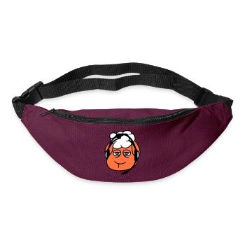 Sheep Gamer Headset Call Center Nerd Sad Game - Bum bag - burgundy - Front