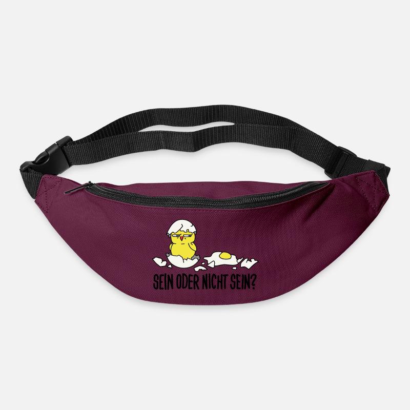 to be or not to be - Bum bag - burgundy