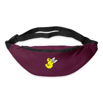 strong_bee_02 - Bum bag - burgundy - Front