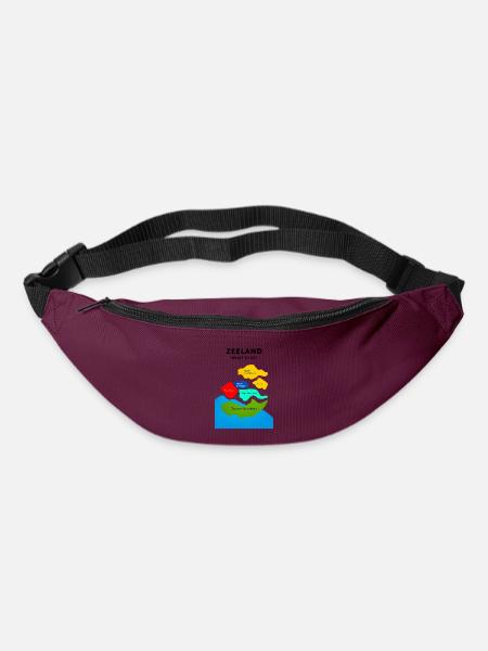 Zeeland Farbkarte - Gürteltasche - Burgunderrot