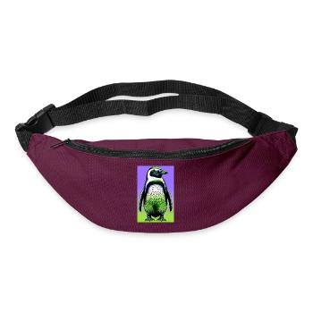 penguin - Bum bag - burgundy - Front