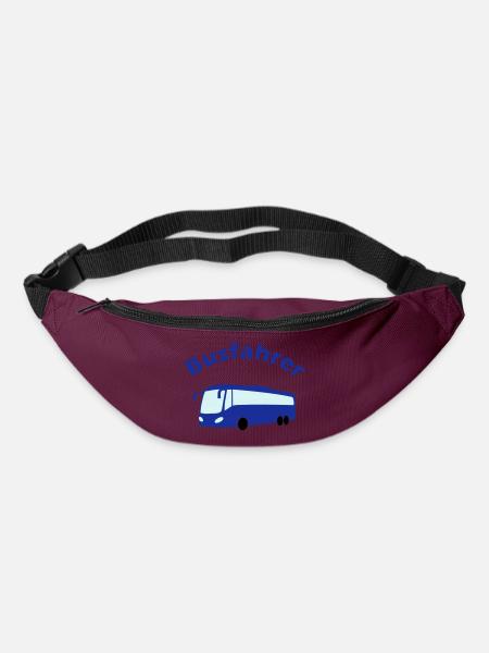 Busfahrer Design - Gürteltasche - Burgunderrot