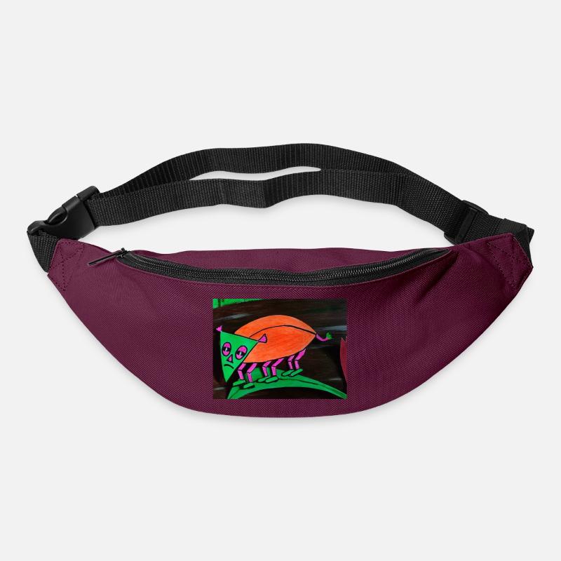 Comics / mino60art - Bum bag - burgundy