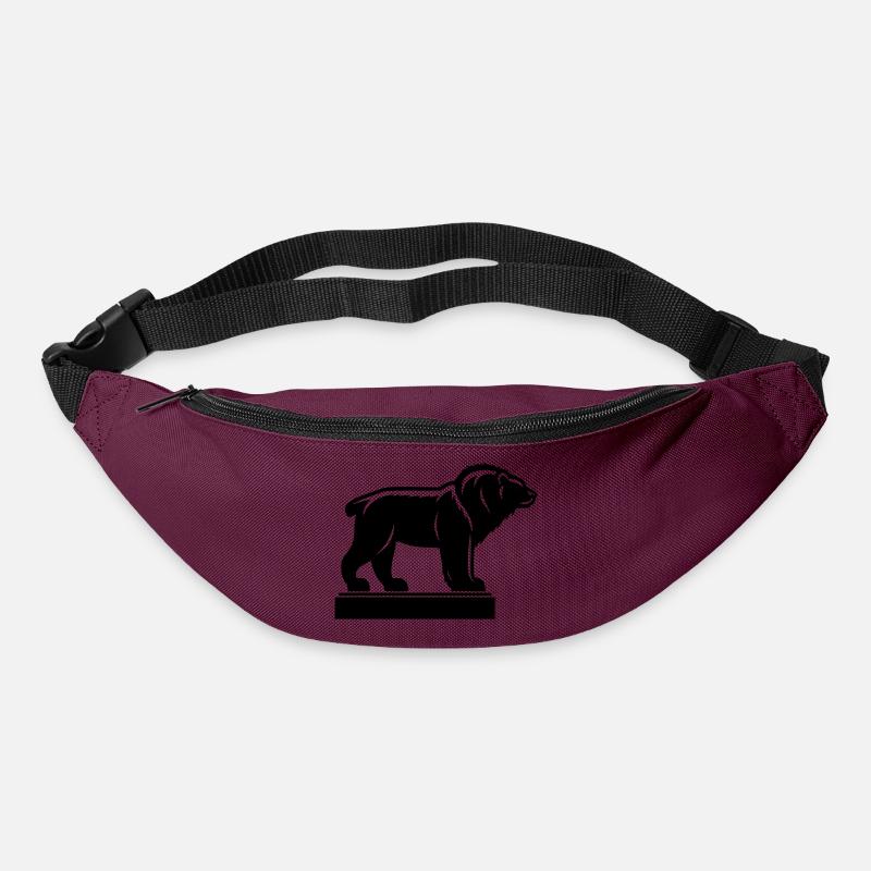 Bear - Bum bag - burgundy