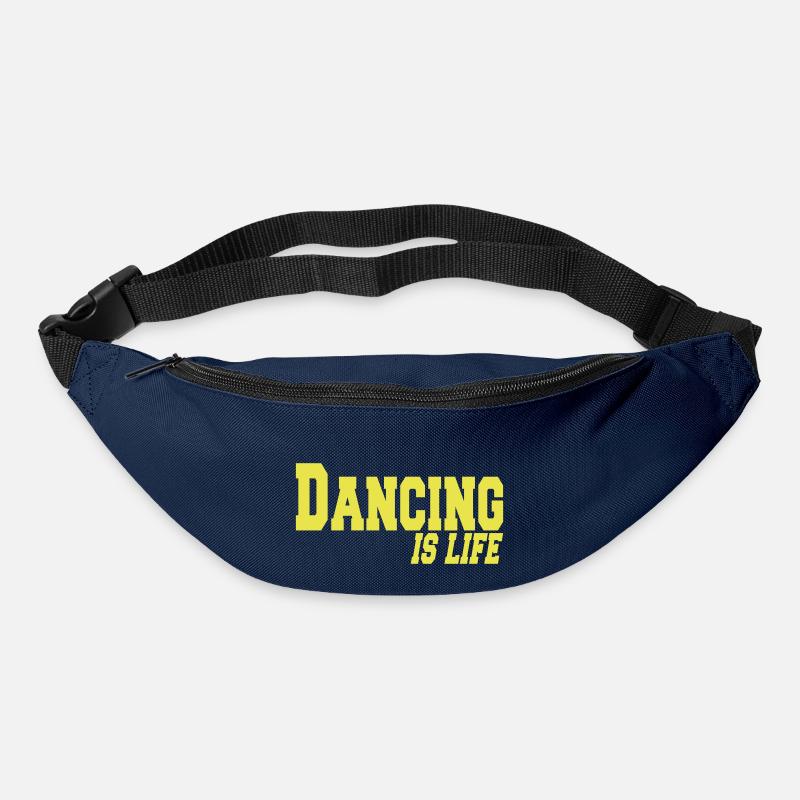 dancing is life - Gürteltasche - Navy