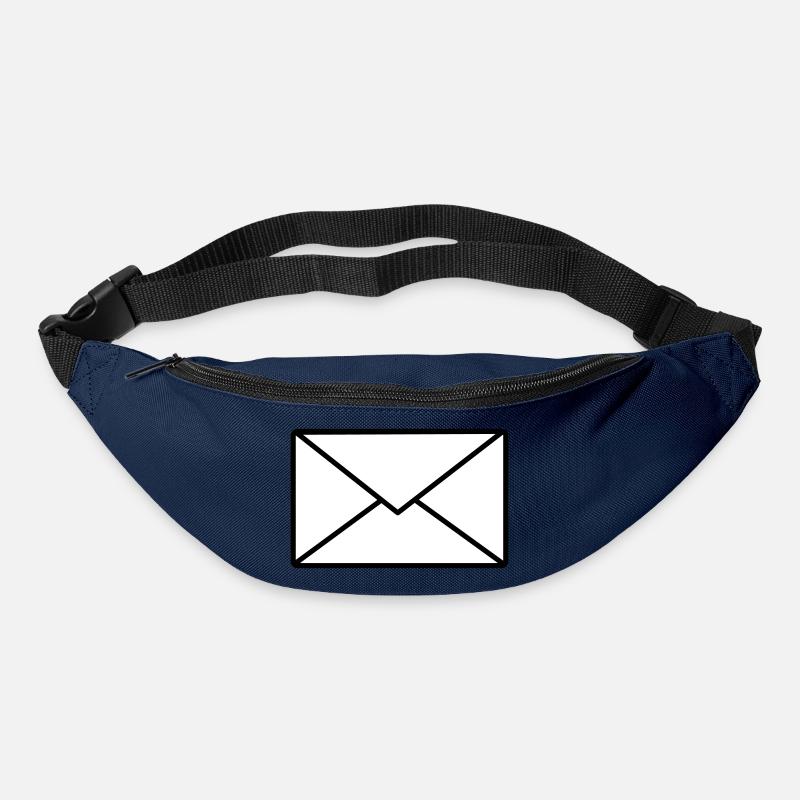 Lettre - Sac banane - marine
