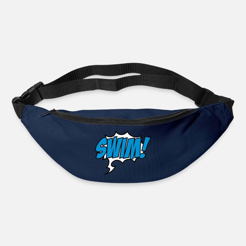 nager - Sac banane - marine