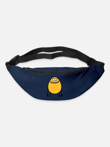 Egg Monster - Gürteltasche - Navy