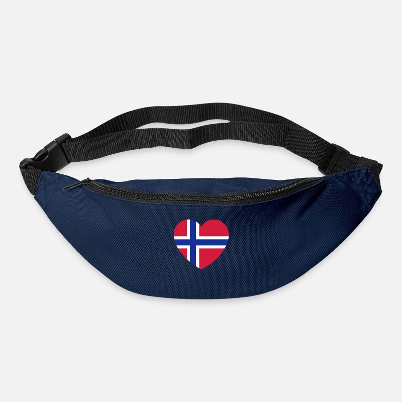 Norway Heart - Bum bag - navy