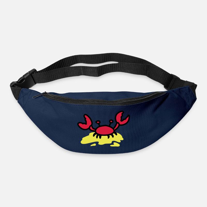 Krebs - Strand - Gürteltasche - Navy