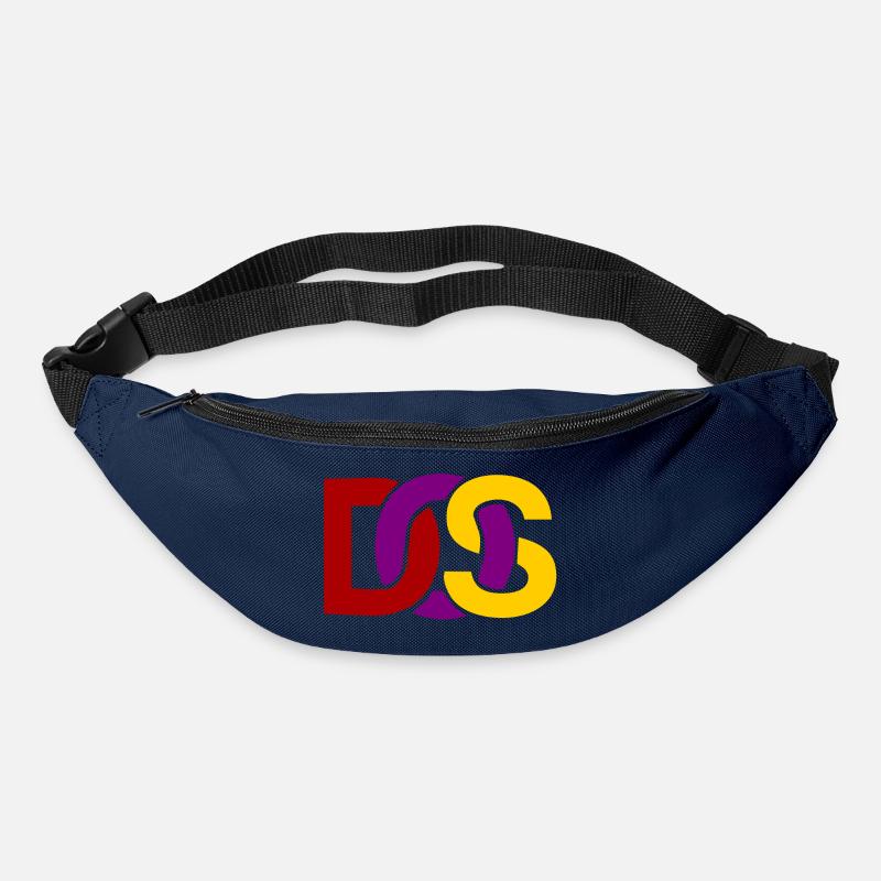 Retro MS DOS Logo - Gürteltasche - Navy