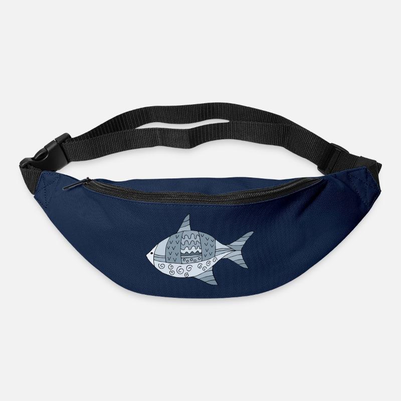 Fisch - Gürteltasche - Navy