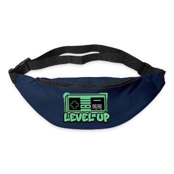 Level Up Controller Icon - Gürteltasche - Navy - Vorne