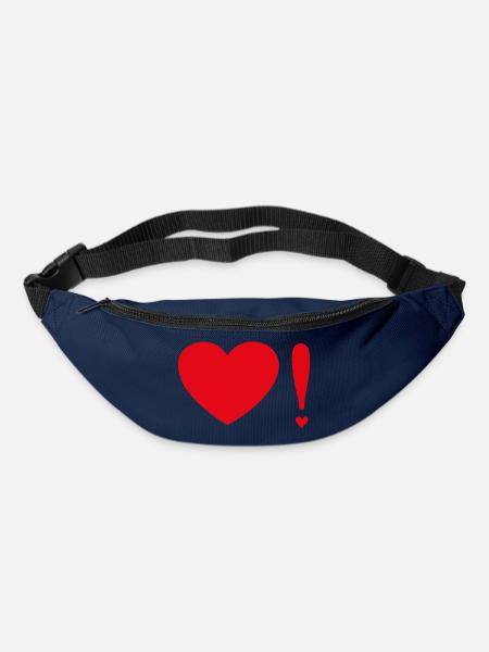 Love Signet - Gürteltasche - Navy