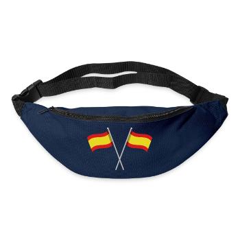 Spanische Flagge - Gürteltasche - Navy - Vorne