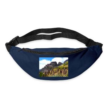Mountains on Madeira - Gürteltasche - Navy - Vorne