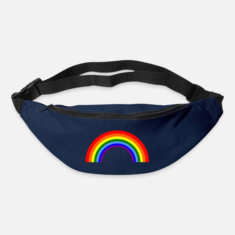 Regenbogenbogen  - Gürteltasche - Navy