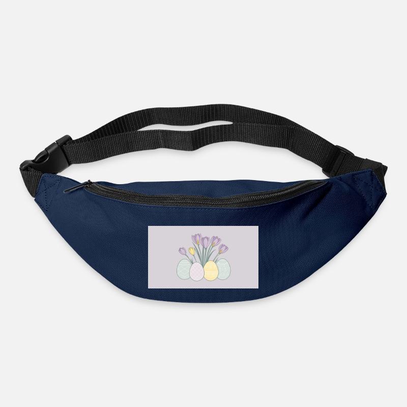 Crocus de Pâques - Sac banane - marine