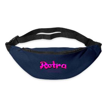 Retro - Gürteltasche - Navy - Vorne
