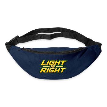 Light is right - Bum bag - navy - Front
