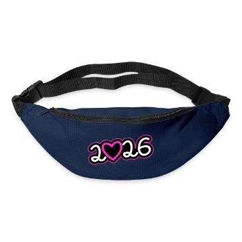 2026 Heart - Bum bag - navy - Front