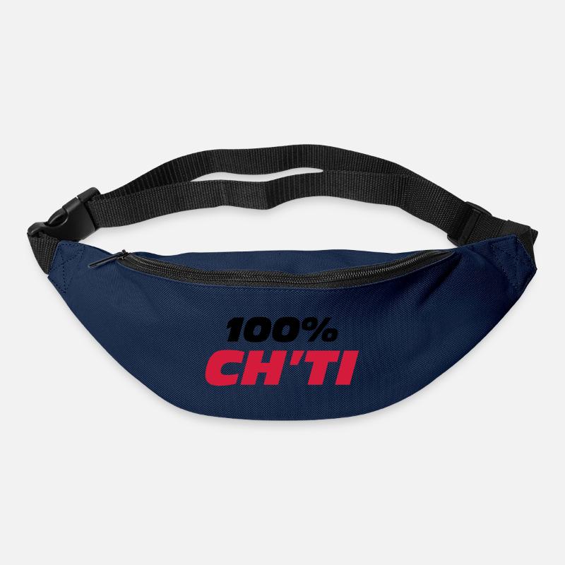 100% Ch'ti - Gürteltasche - Navy