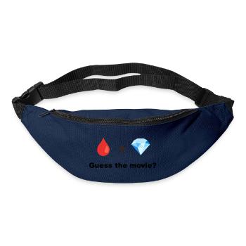 Red Drop und Diamond - Gürteltasche - Navy - Vorne