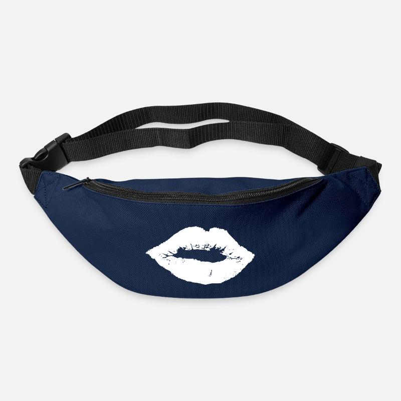 lips - Bum bag - navy