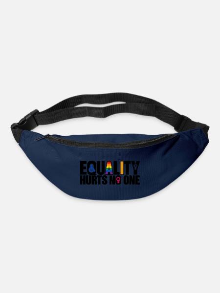 Equality Hurts No One – Gleichberechtigung - Gürteltasche - Navy