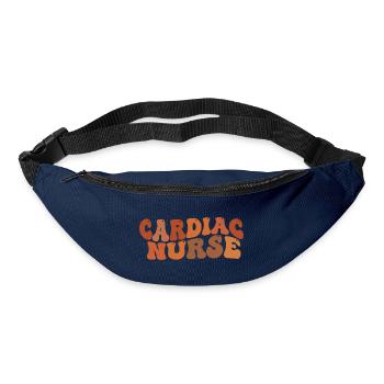 Herzpfleger-Pflegegeschenk - Gürteltasche - Navy - Vorne