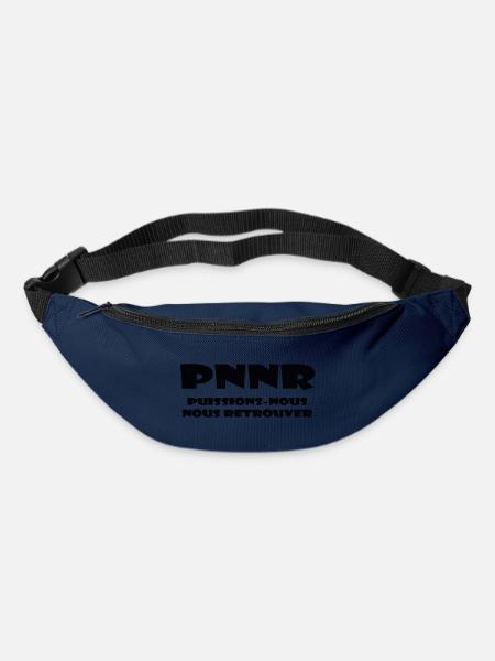 Design Graphique Abstrait - Sac banane - marine