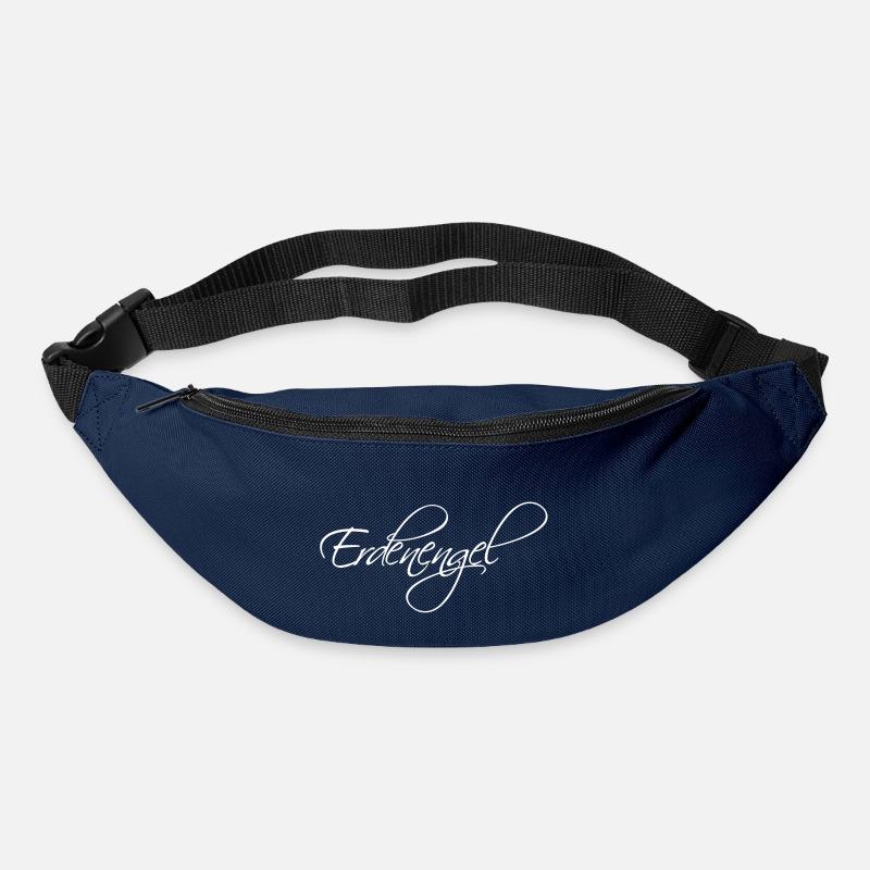 Erdenengel Weiß - Gürteltasche - Navy