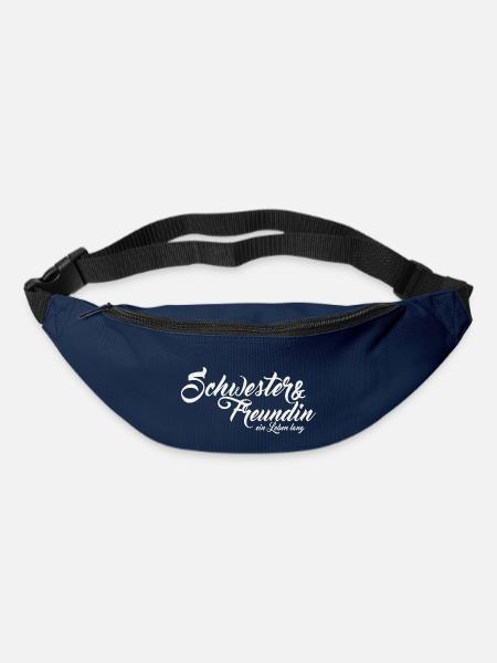 Schwester und freundin h - Gürteltasche - Navy