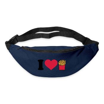 Pommes - Gürteltasche - Navy - Vorne