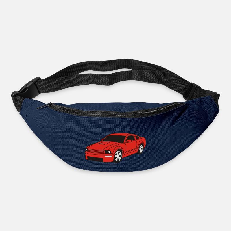 car - Gürteltasche - Navy