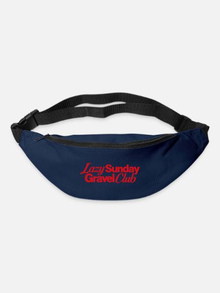 Lazy Sunday Gravel Club Logo - Gürteltasche - Navy