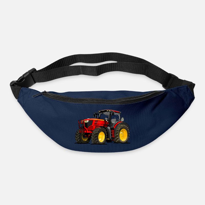 Tractor red - Bum bag - navy
