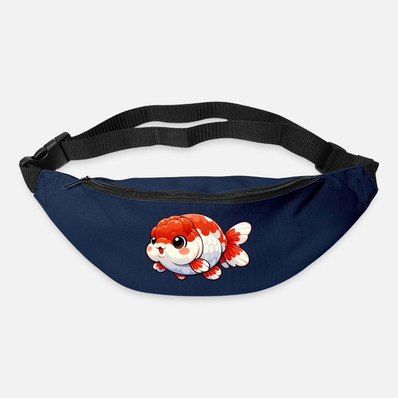 Rnachu Goldfisch Design - Gürteltasche - Navy