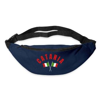 Catania Italian Flags  - Bum bag - navy - Front