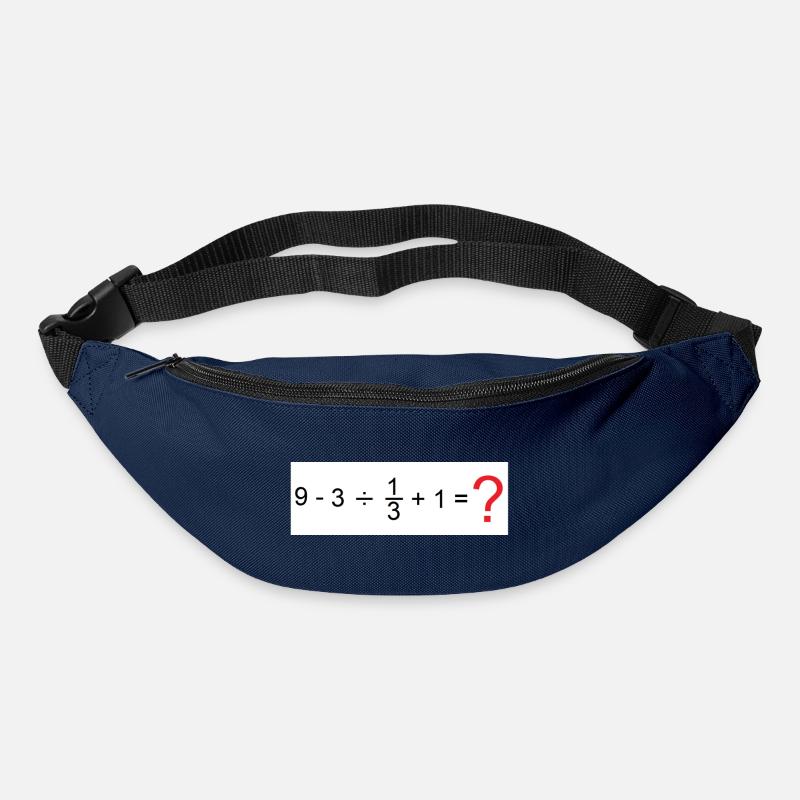 mathematics - Bum bag - navy