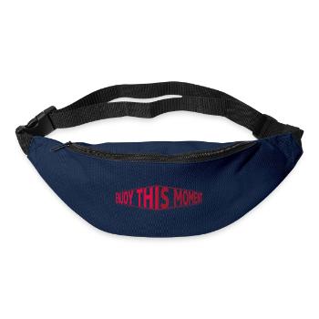 Enjoy This Moment 3D Schriftzug - Gürteltasche - Navy - Vorne