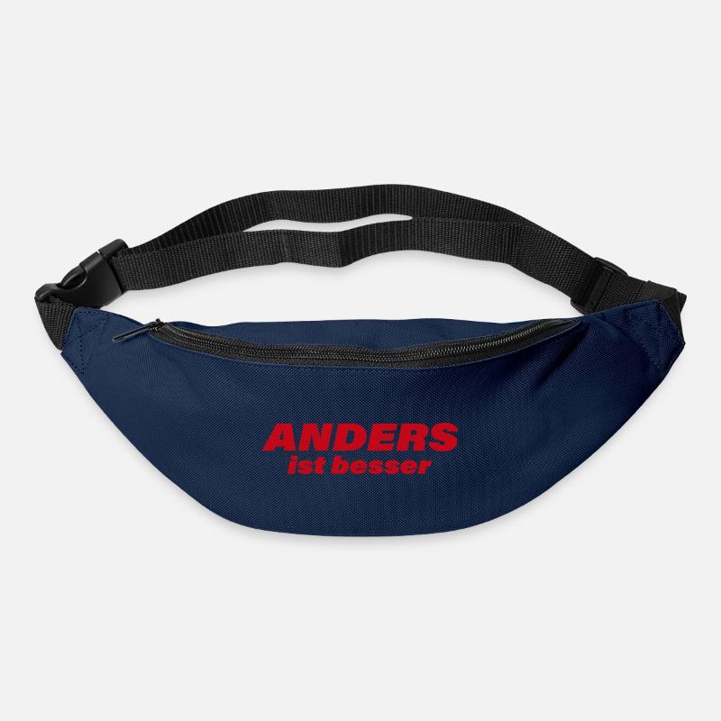 ANDERS IST BESSER - Gürteltasche - Navy