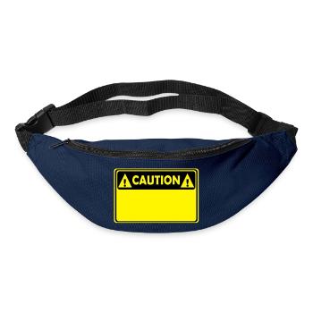 CAUTION - Gürteltasche - Navy - Vorne