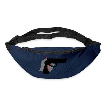 Gun - Bum bag - navy - Front