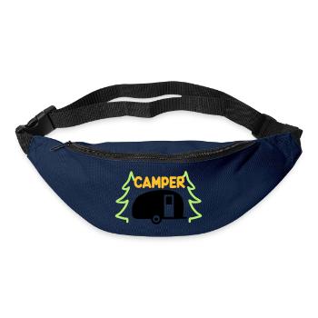 Camper - ready for vacation - Bum bag - navy - Front