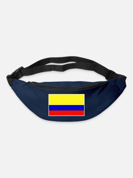 Colombia Flag Classic Frame - Gürteltasche - Navy