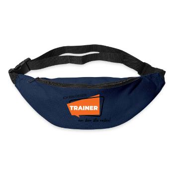 Ich bin dieser Trainer von dem alle reden - Gürteltasche - Navy - Vorne