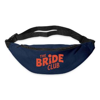 The Brides' Club Hochzeits-Junggesellinnenabschiedsmädchen - Gürteltasche - Navy - Vorne